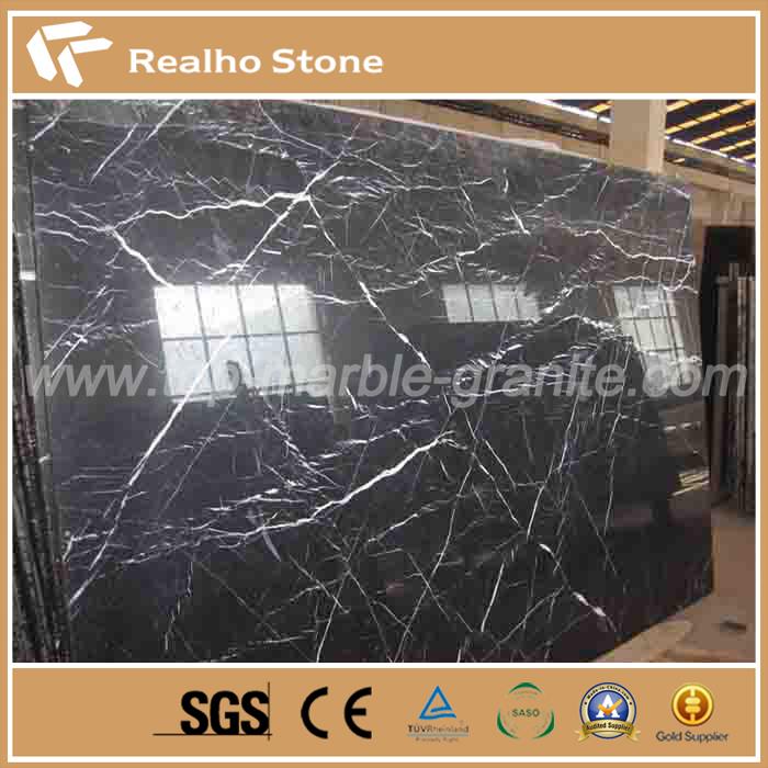 China Black Marble Slabs
