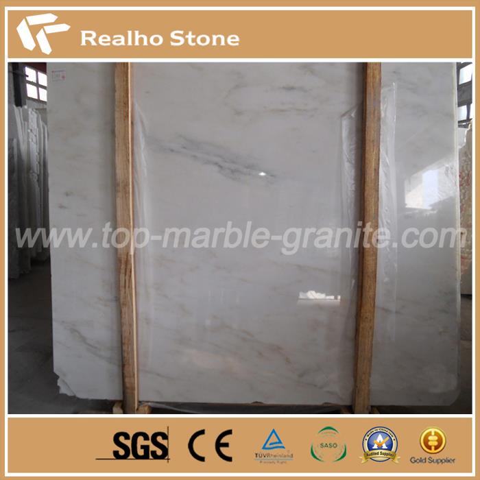 Dawb Oriental Marble Slabs rau cov vuas phab ntsa White Oriental Marble Slabs for wall tiles