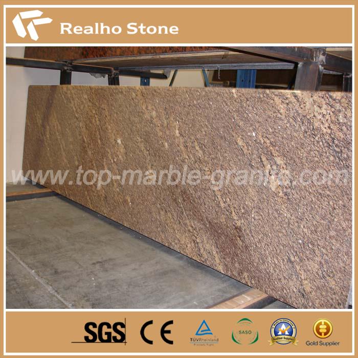Brazilian Cov Kab Sib Txawv Granite Giallo California Cov txee saum Brazilian Exotic Granite Giallo California Counter tops
