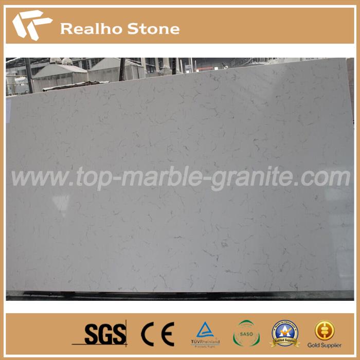 White Quartz Slabs for Vanity tops