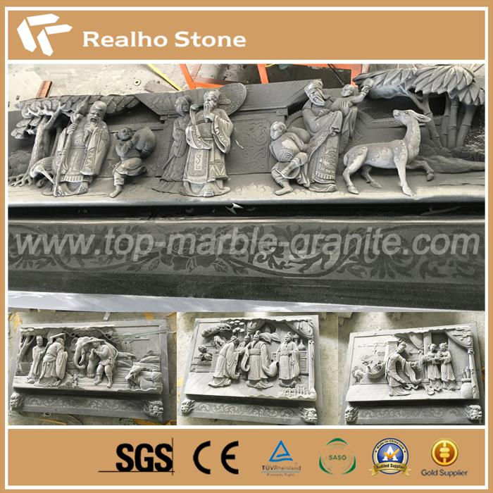 Suav Ntaus Ntawv Suav Tojntxas Granite Tombstone Chinese Style Cemetery Granite Tombstone