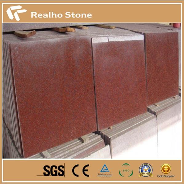  Indian Imperial Red Granite Tiles 