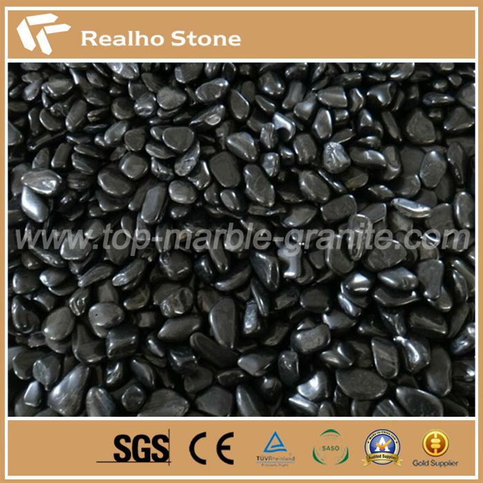 Pure Black Pebble Stone