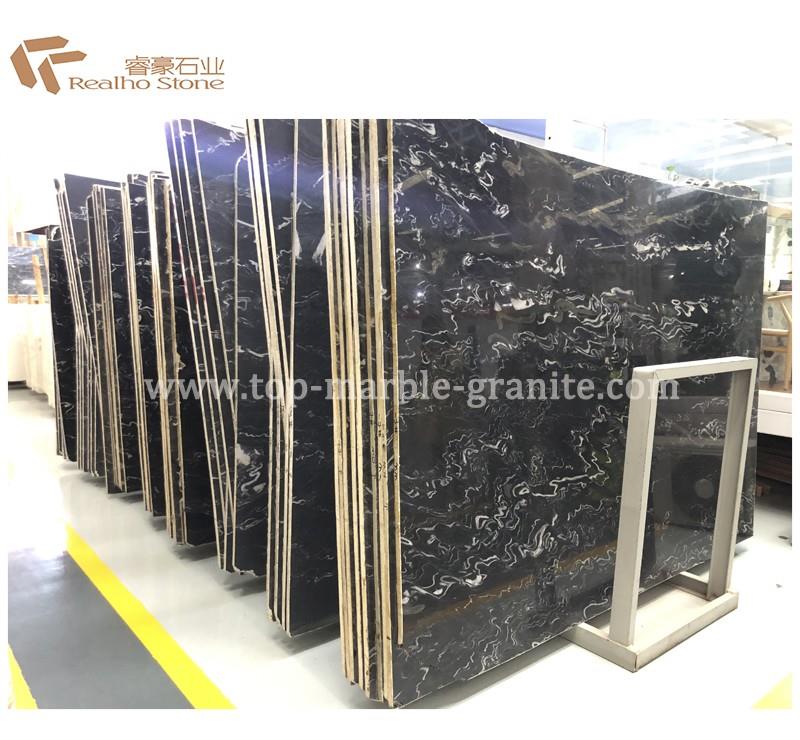 polish black marble