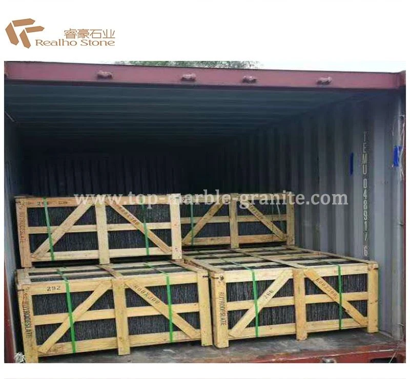 Black Slate Roofing Tiles in Loading
