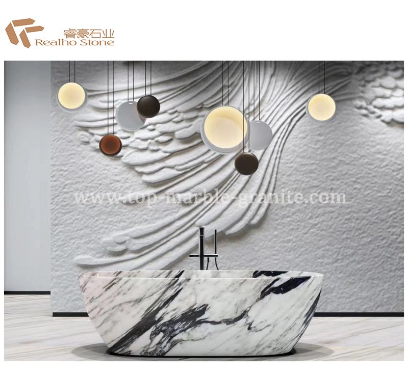 italian milky white marble