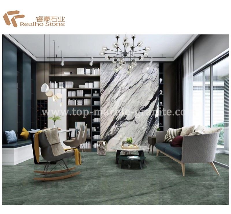 Italian white marble tile