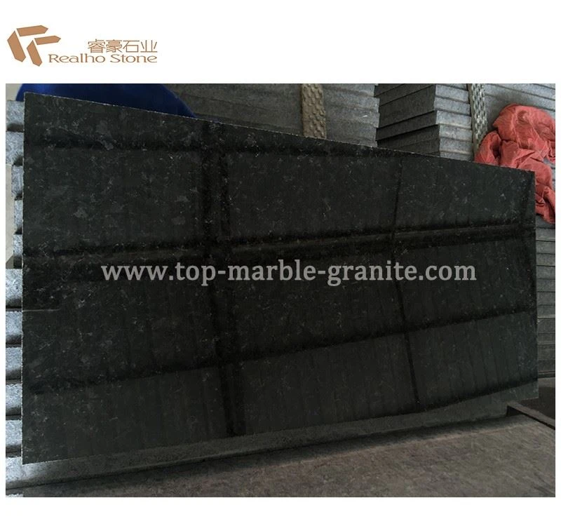 Polished Black Granite Tiles for Flooring