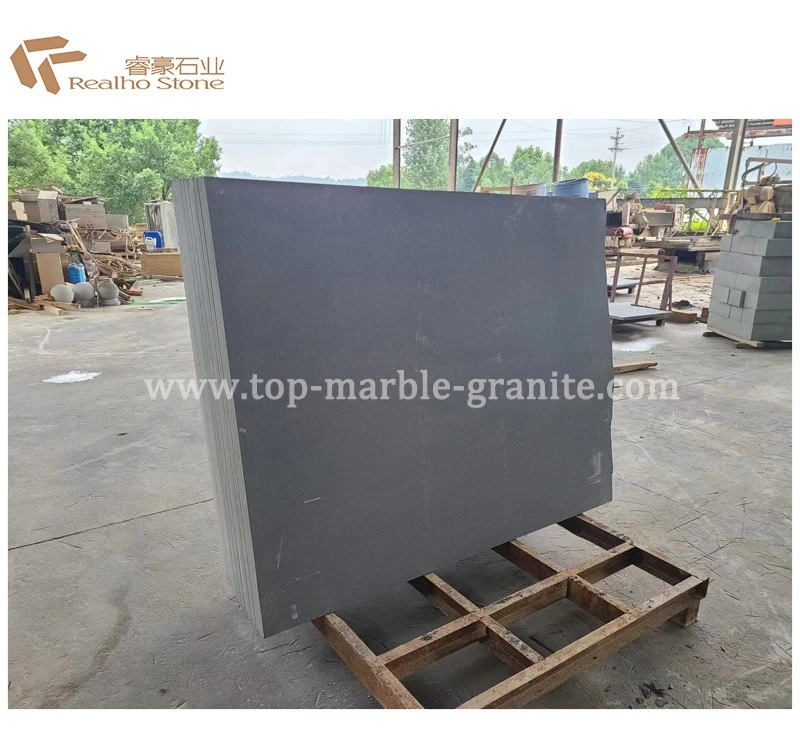 black sandstone tile