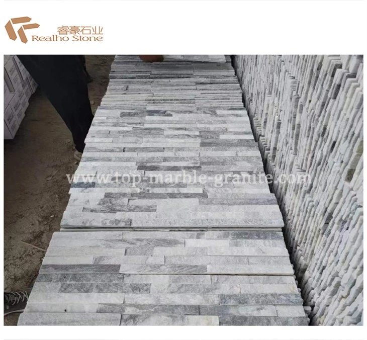 Sab nrauv Hniav Xwm Split Chip Loj Cultural Slate Rau Cladding Phab Ntsa Vuas