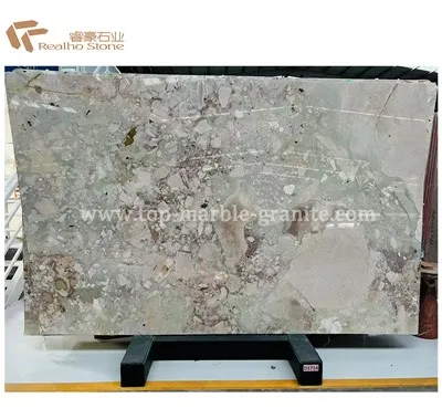 Breccia Botticelli Marble rau lub rooj kas fes