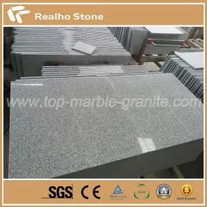Polished Grey Granite Hubei G603 Pobzeb rau Flooring Vuas