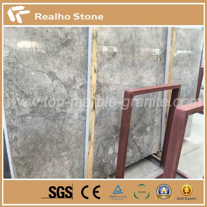 Tshiab tsev fuabtais Grey Marble Slab, Grigio Carnico Marble Slab nqe