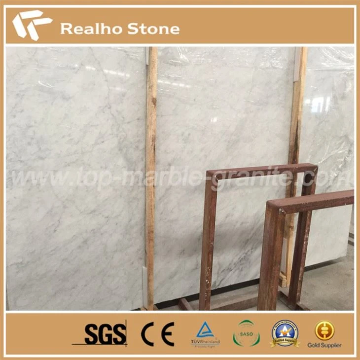 Carrara White Marble Slabs