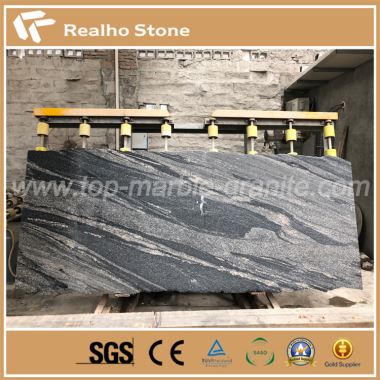 Huab Dav Hlau Dub Pa Pa Zeb Granite Slabs
