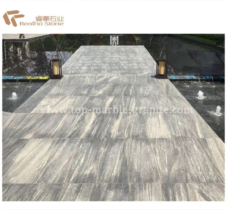 Flamed G302 Santiago Grey Granite Tile