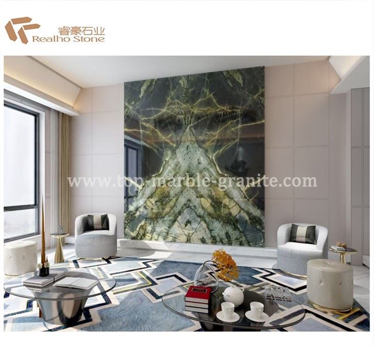 Green Marble Wall Cladding