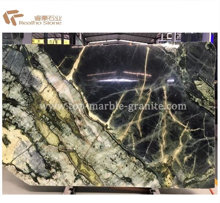 Green Marble Slab