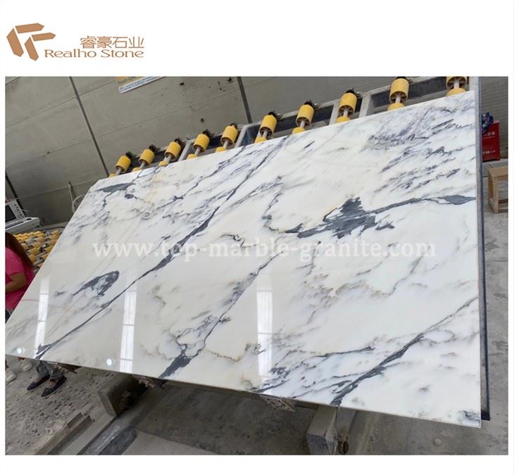 Tshiab Italian Marble Dub Thiab Dawb Rau Phab Ntsa