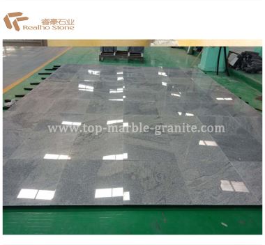 Polished Fantasy Tshauv Grey Granite Pem Teb Vuas