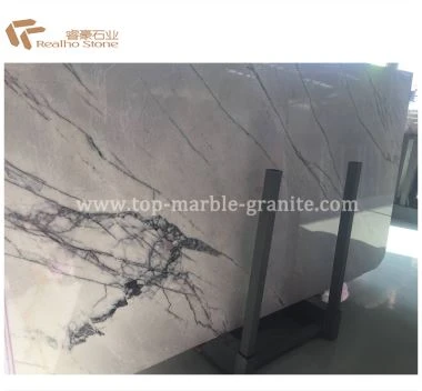 Polished Lilac Dawb Marble Slabs