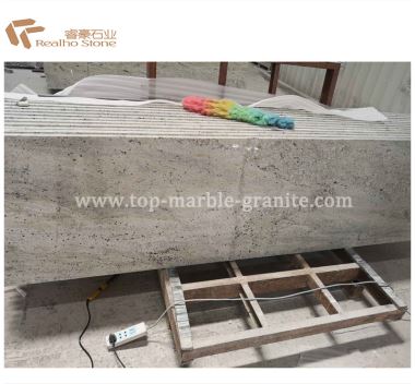 Dej Dawb Granite Nrog Dawb Qhov Chaw Nqe