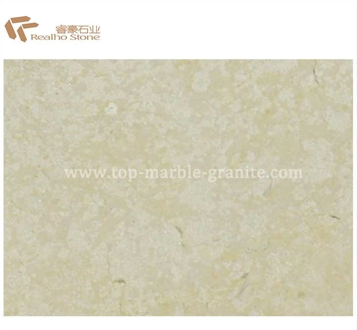 Polished Galala Beige Marble Slab rau pem teb pobzeb / Phab ntsa / Chav ua noj / chav dej