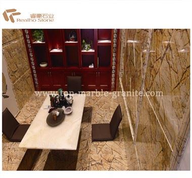 Brown Marble Pobzeb Flooring