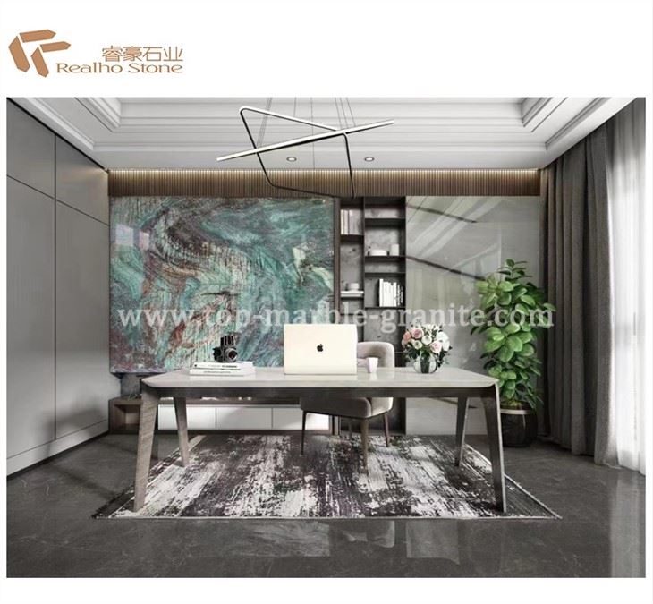 Luxury Stone Amazon Green Marble For Wall