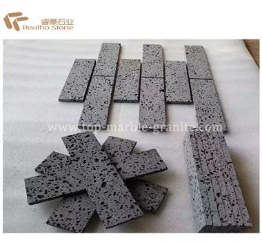 Dub Volcanic Basalt Pobzeb rau Cladding