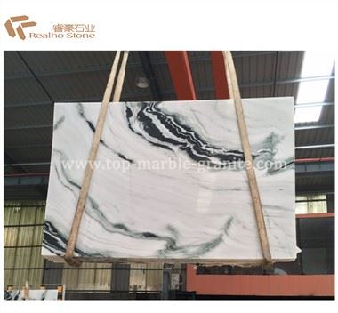 Zam Tuam Tshoj Panda Dawb Marble Slabs